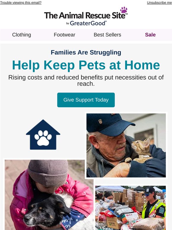 Help Keep Families and Their Pets Together 🥺