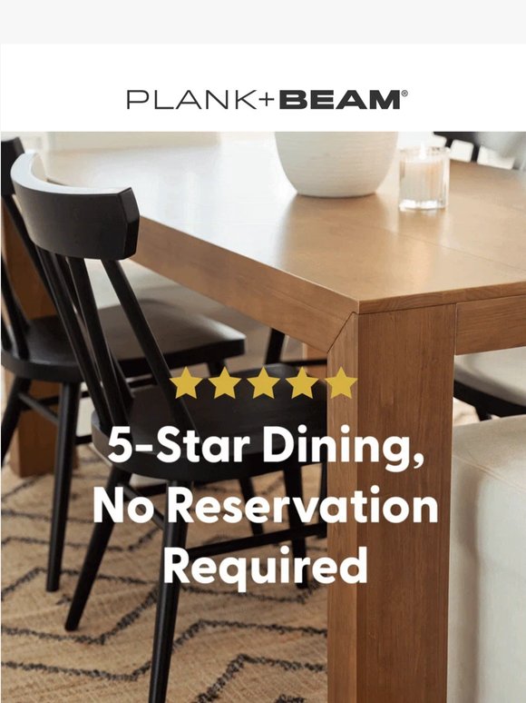Confirmed: Your Table Is Ready