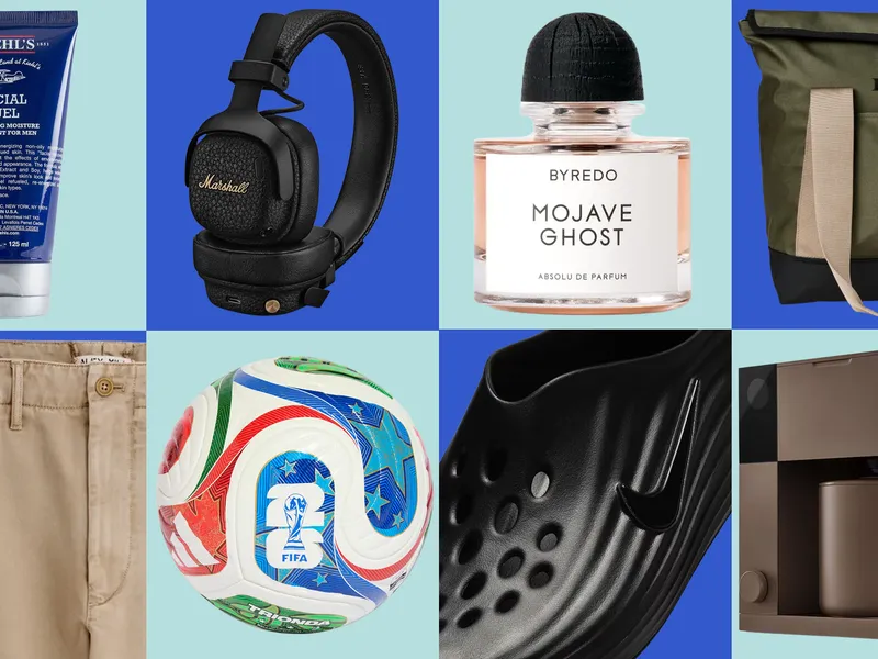 Image may contain: Ball, Football, Soccer, Soccer Ball, Sport, Bottle, Rugby, Rugby Ball, Cosmetics, Perfume, and Electronics