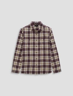 Mason Work Shirt in Purple Multi