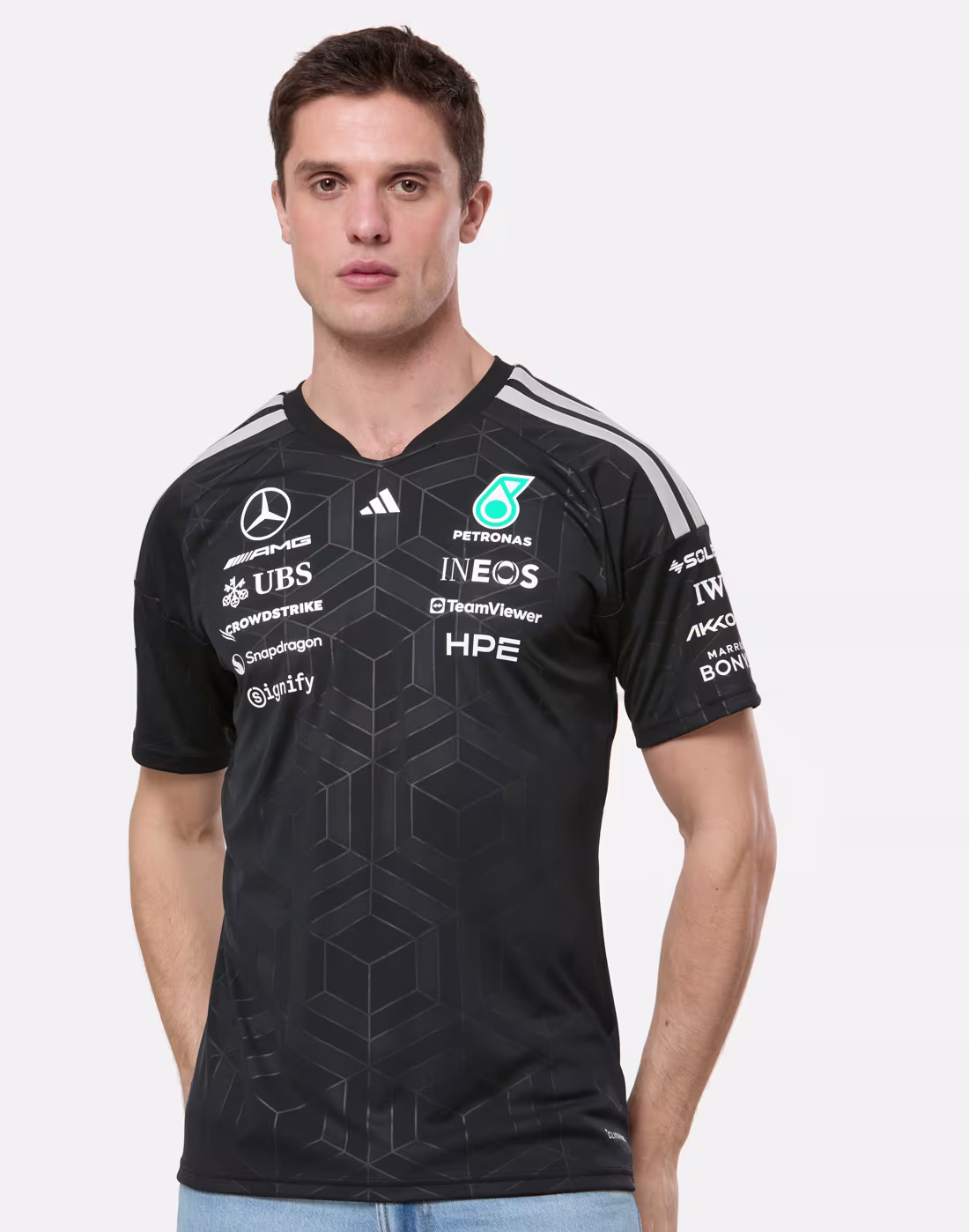 adidas Mens Mercedes Driver Replica Jersey