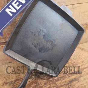 Awesome and huge Birmingham S&R square breakfast skillet.  Perfect universal piece for your kitchen! SC24