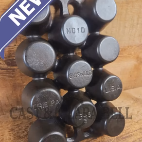 Classic!  Open Frame Griswold No. 10 Popover Pan, 11 cup, 948 B. Fully Restored and Ready to make delicious brownies, cupcakes or popovers!
