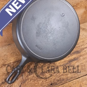 Sleek and Elegant, HTF 1940's Griswold Iron Mountain Series #9 Skillet with Heat Ring, 1082