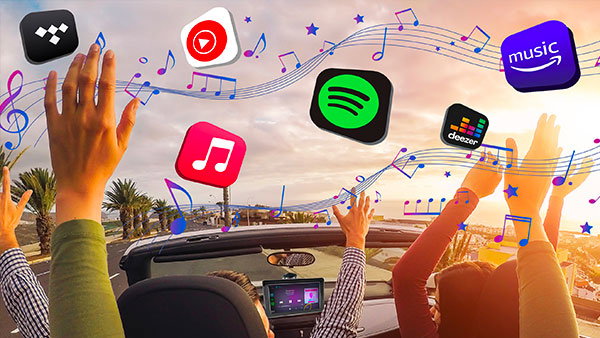 7" HD Touch Portable Kleva SmartPlay - Apple CarPlay Android Auto Wireless