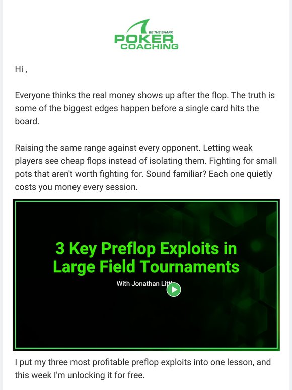 Three Preflop Exploits Pros Use Constantly