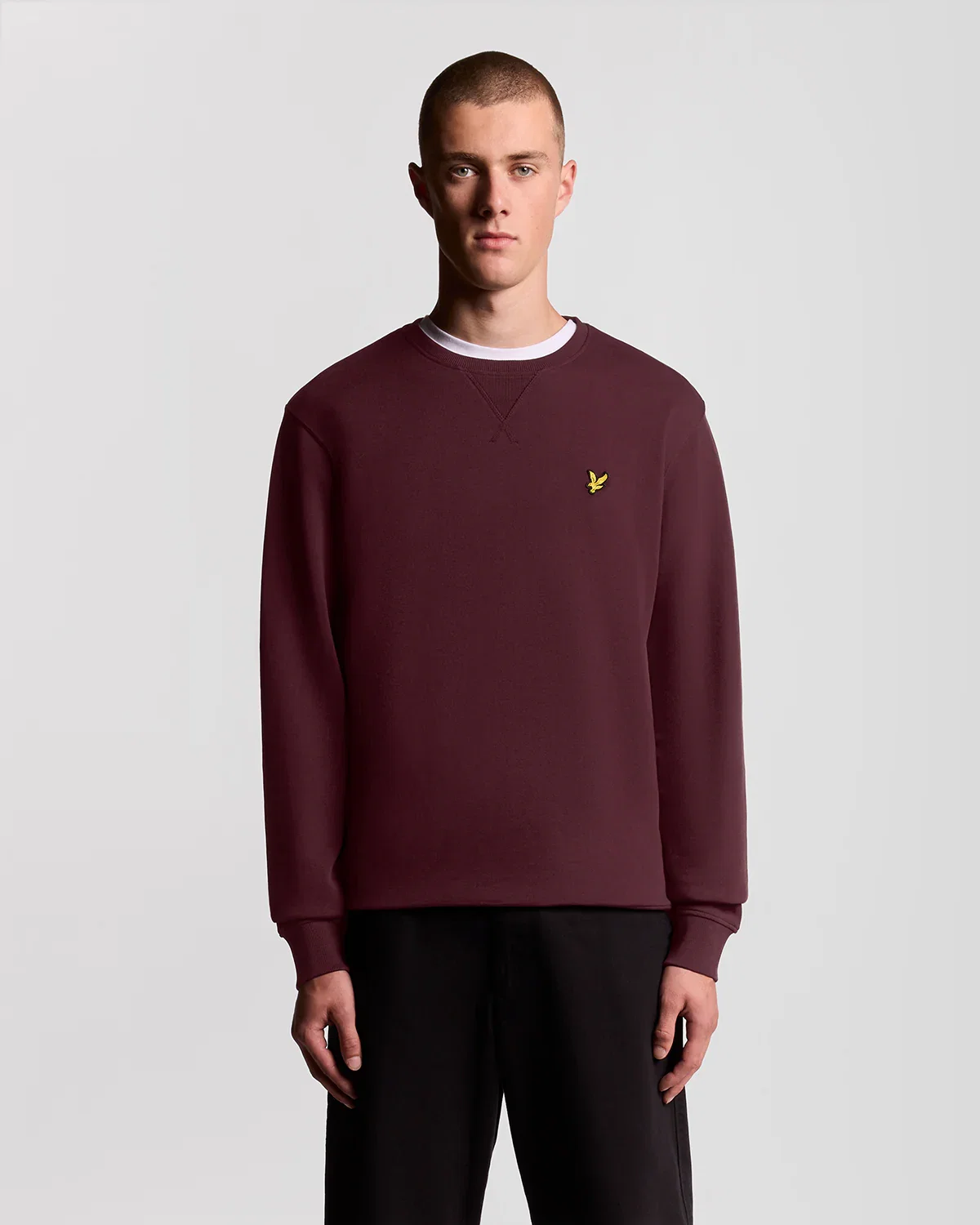 Image of Cotton Crew Neck Sweatshirt