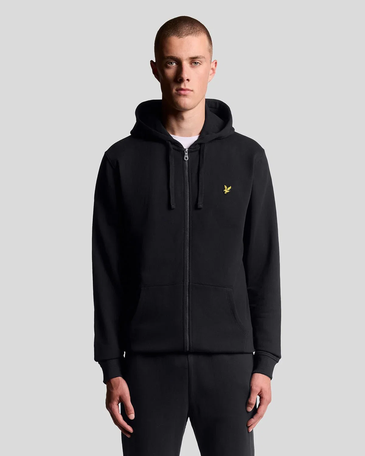 Image of Loopback Cotton Full Zip Hoodie