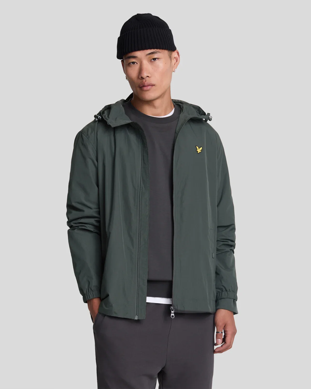 Image of Water Resistant Hooded Jacket