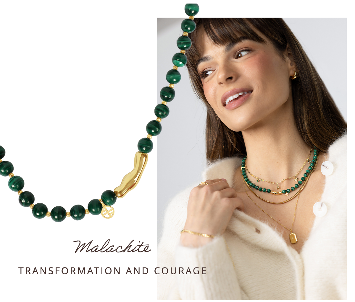 Malachite: for transformation and courage