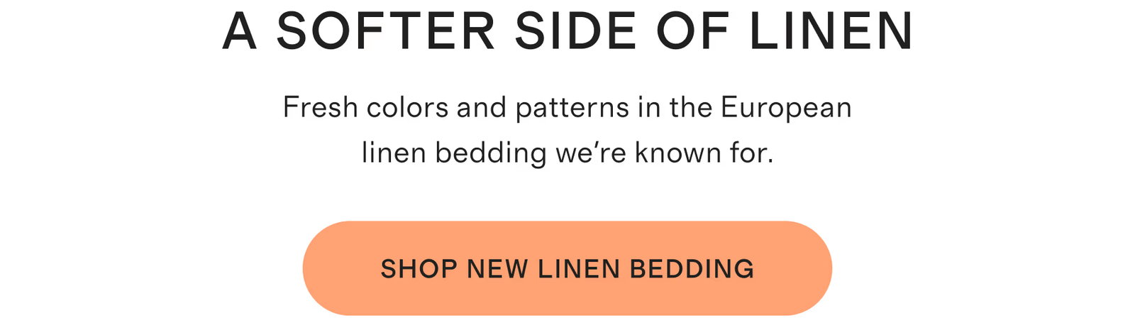 A softer side of linen