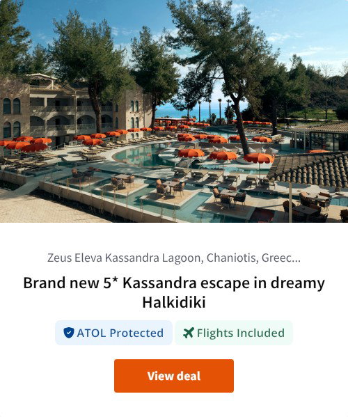 Brand new 5* Kassandra escape in dreamy Halkidiki