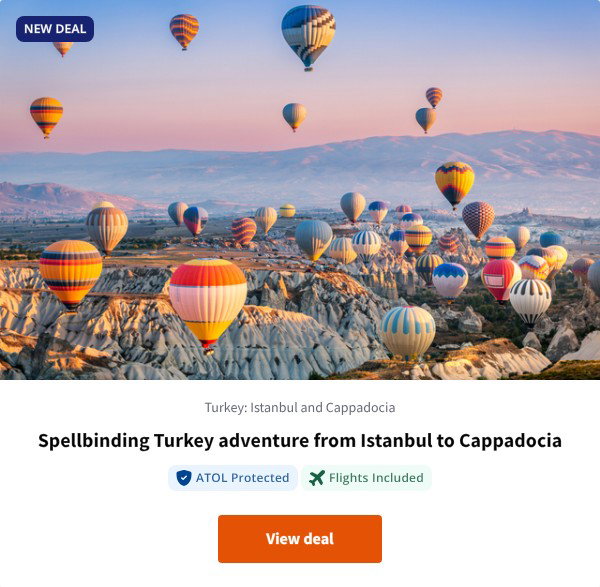 Spellbinding Turkey adventure from Istanbul to Cappadocia