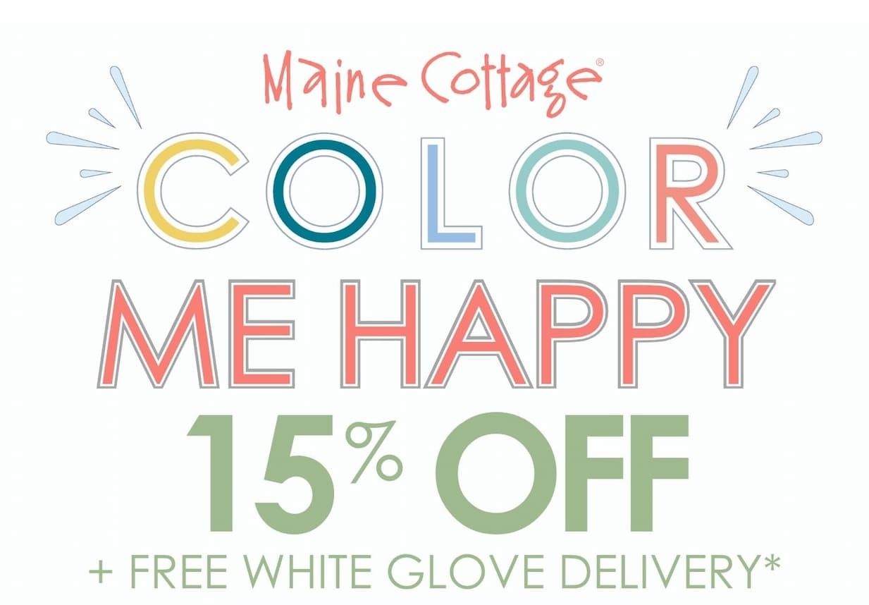 15% off + FREE WHITE GLOVE DELIVERY* with code SHIPSHAPE