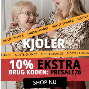 Spar 50% + 10% ekstra på kjoler