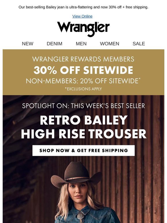 Top rated styles, now 30% off