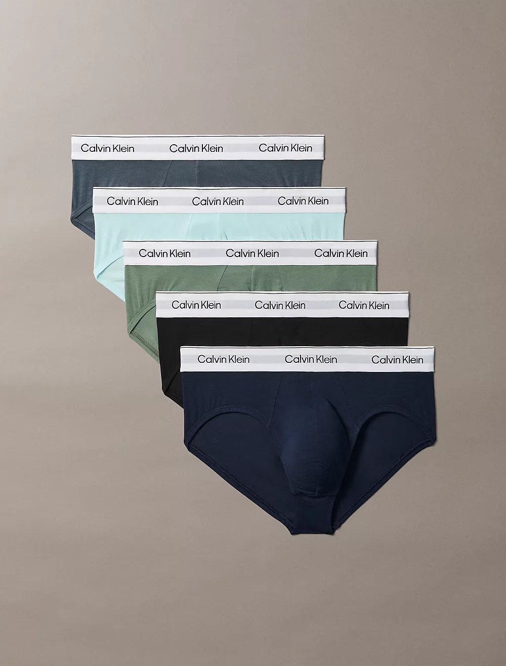 5 Pack Briefs - Icon Cotton Stretch