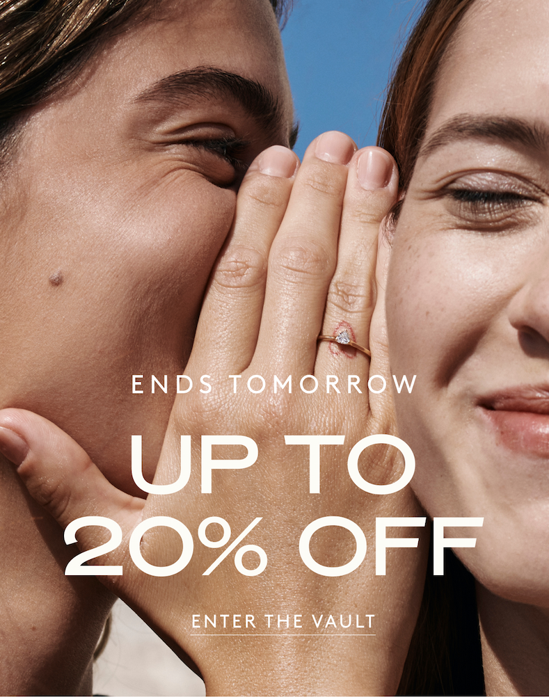 Vault Sale Ends Tomorrow