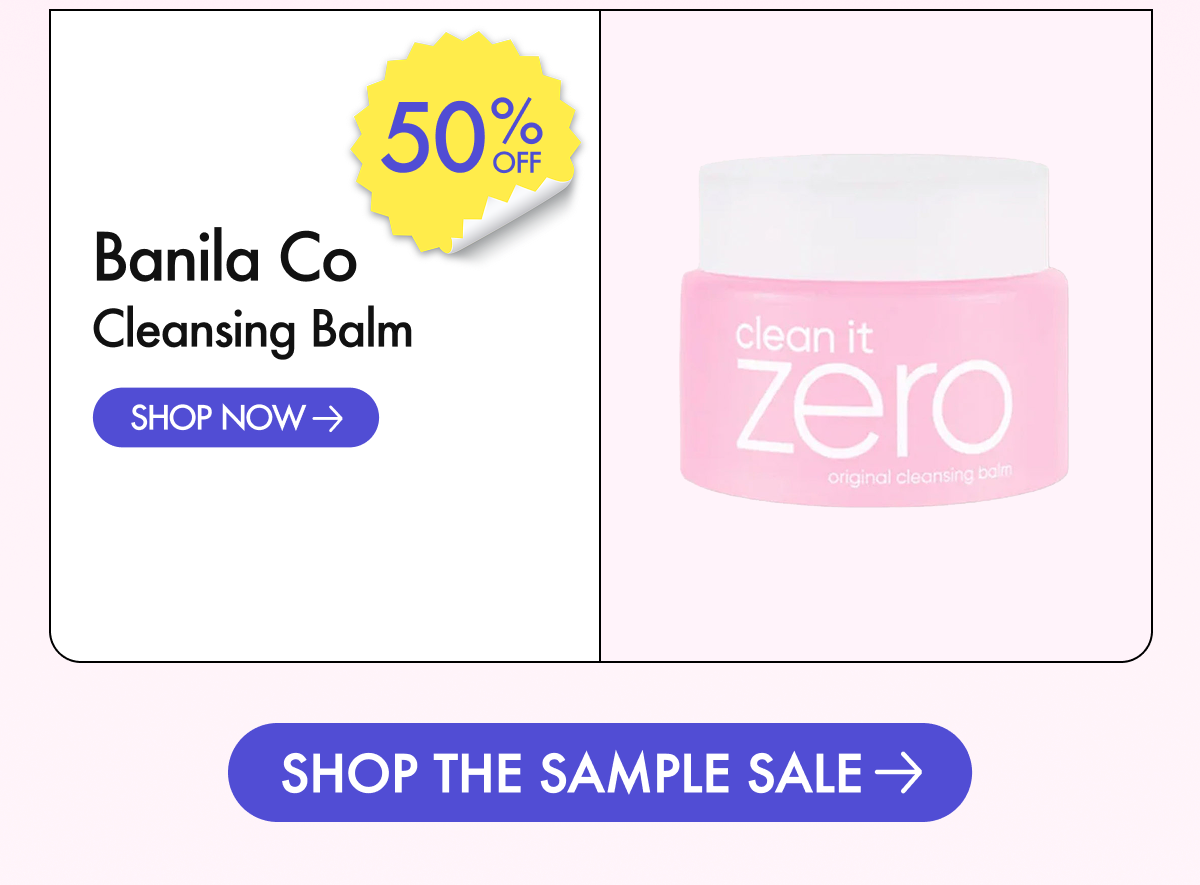 50% off Banila Co Cleansing Balm