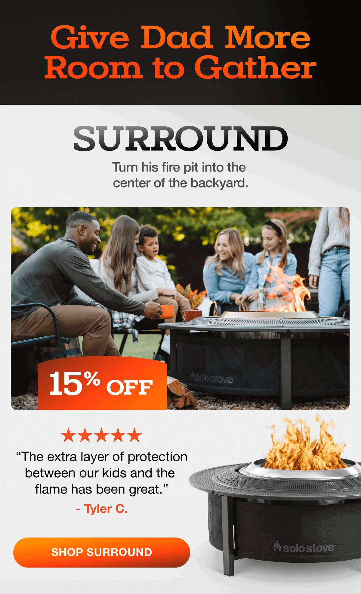 Fire Pit Surround