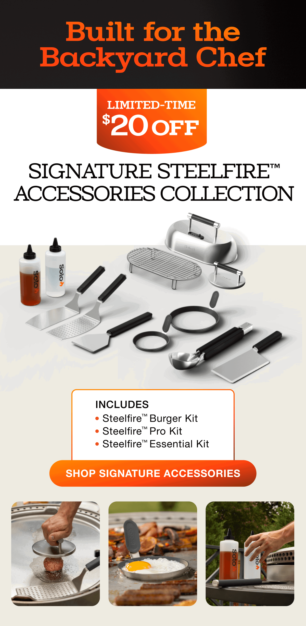 Signature Steelfire Griddle Accessories Collection
