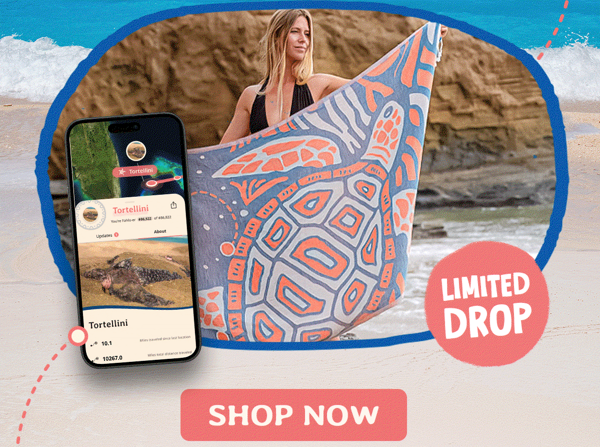Our partnership with Sand Cloud is nearly over. Shop all 3 incredible designs now!