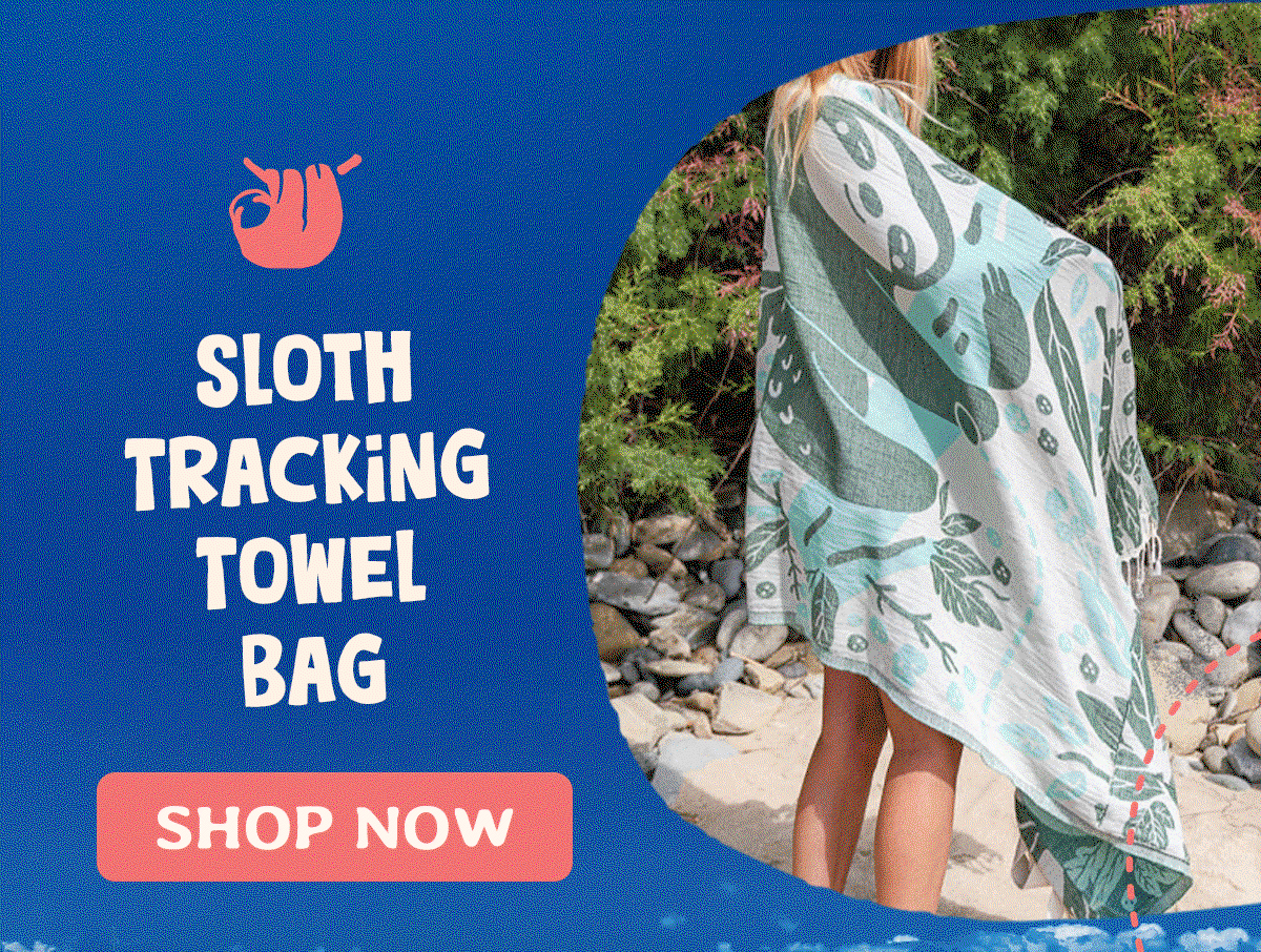 Wander around all summer long and track a sloth! Shop now.