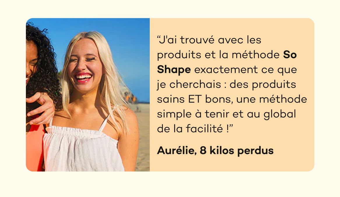 Aurélie, 8 kilos perdus