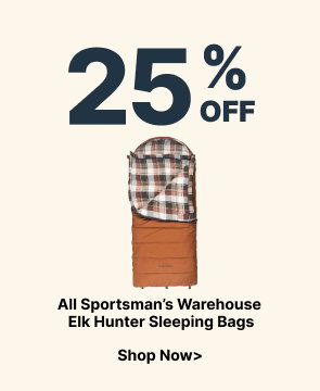25% Off All Sportsman's Warehouse Elk Hunter Sleeping Bags