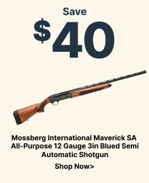 Save $40 on Mossberg International Maverick SA All-Purpose 12 Gauge Shotgun