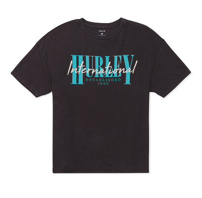Surf Hooky Boxy Crop Tee