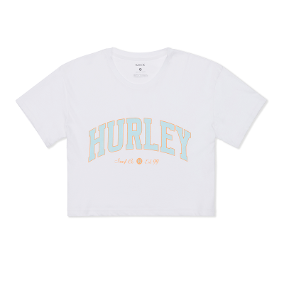 Surf Hooky Boxy Crop Tee