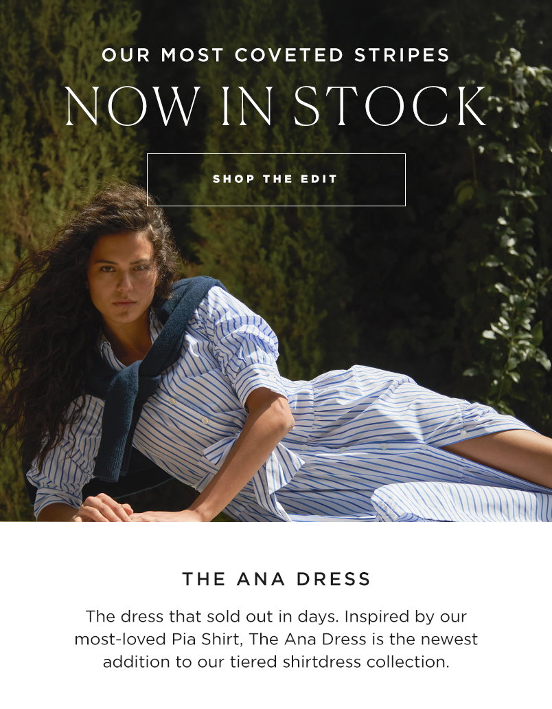 The Ana Dress is Now In Stock