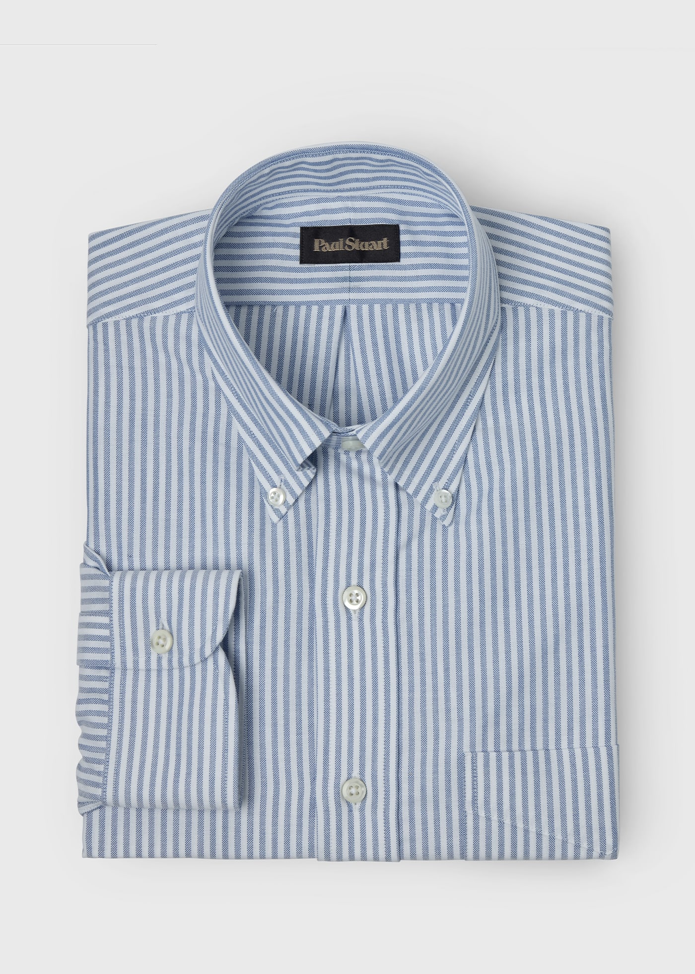 Image of STRIPE OXFORD SPORT SHIRT
