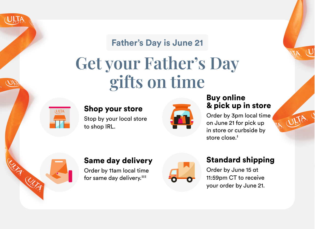 Get your gifts in time