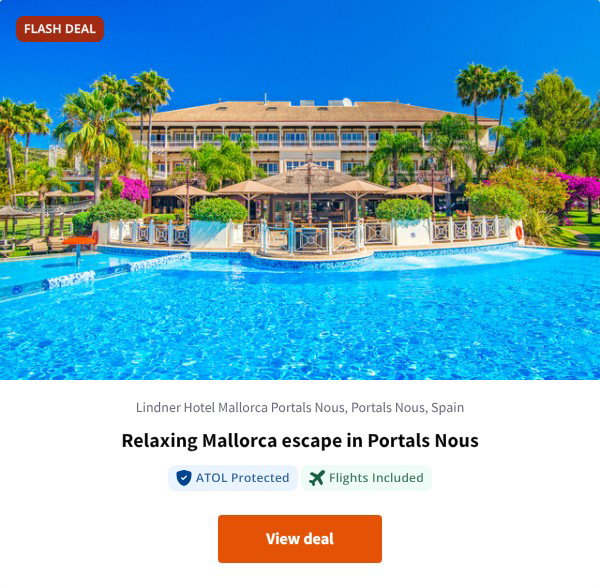 Relaxing Mallorca escape in Portals Nous