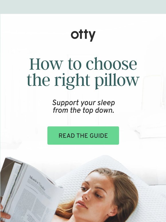How To Choose The Right Pillow
