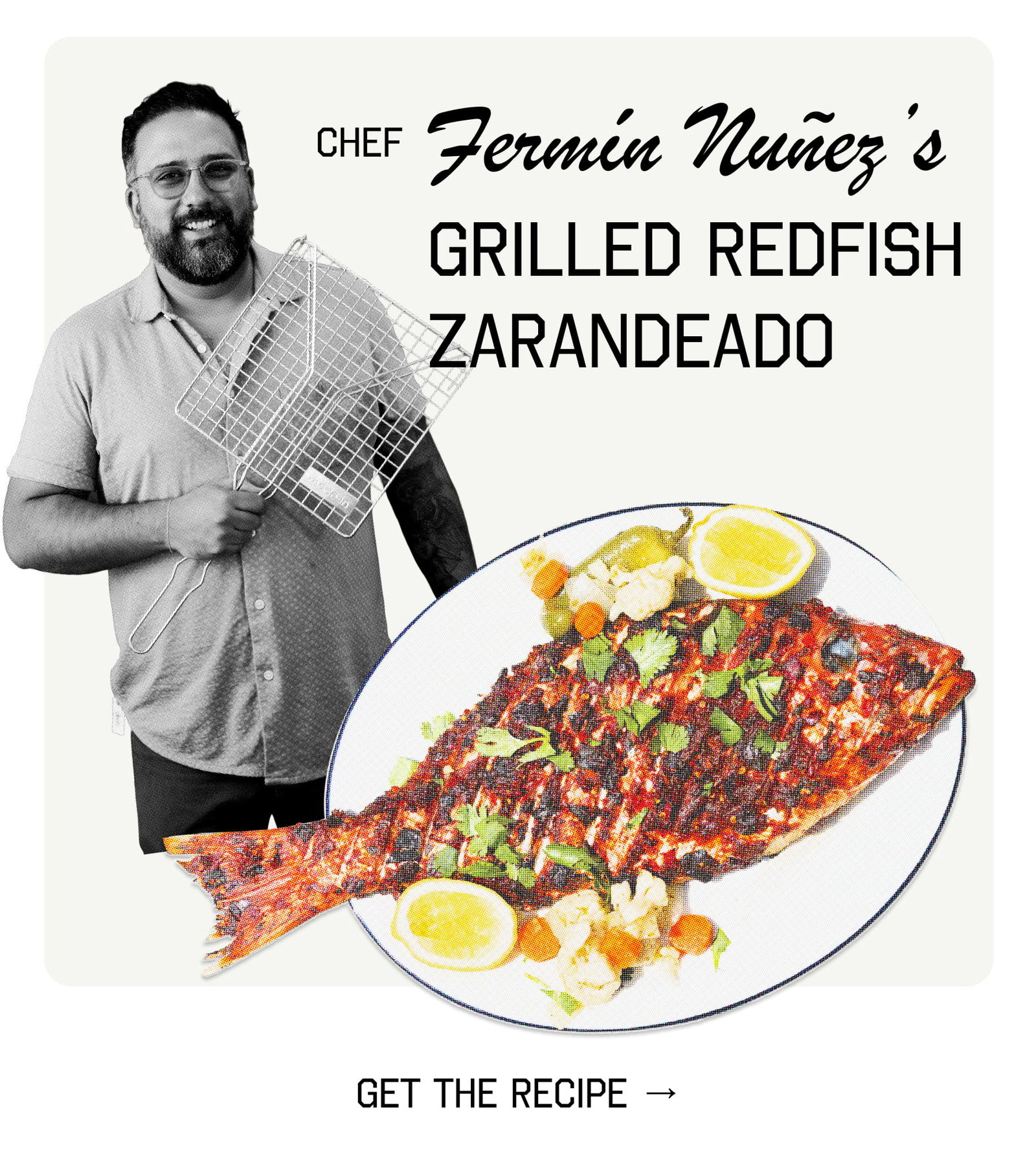 Chef Fermín Nuñez's Grilled Redfish Zarandeado | Get the Recipe