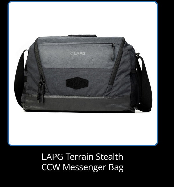 LAPG Terrain Stealth CCW Messenger Bag