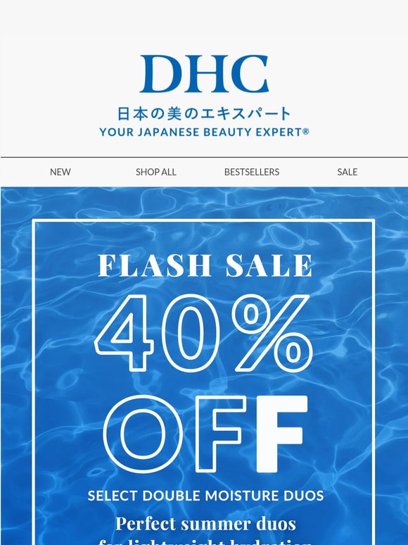 Flash Sale: 40% Off our Most-Loved Hydration Duos