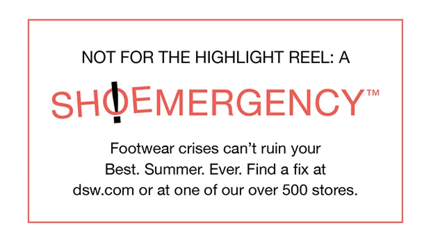 Not For The Highlight Reel: A Shoemergency™