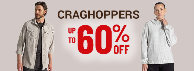 Craghoppers up to 60% off
