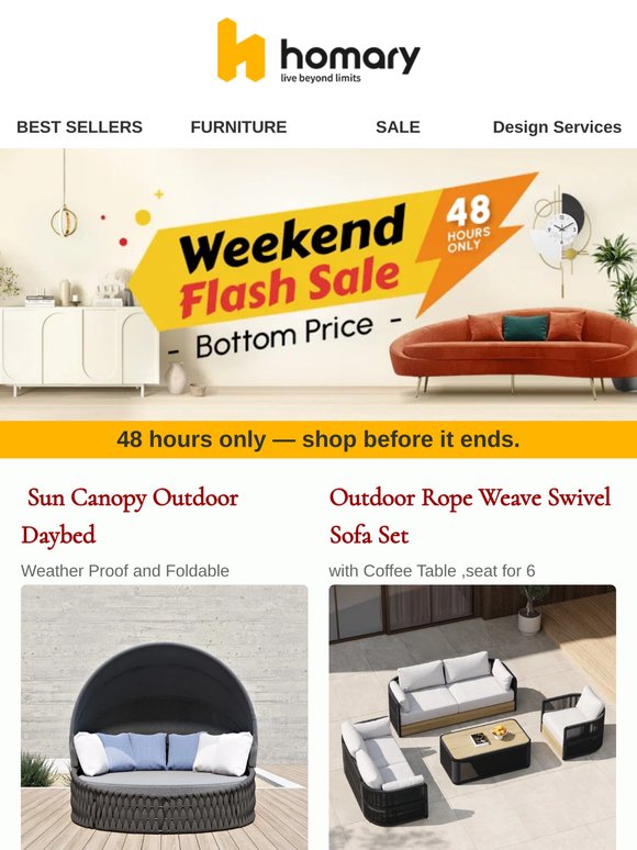 🔆Weekend flash sale: Extra 10%-20% Off Selected items — This Week Only!