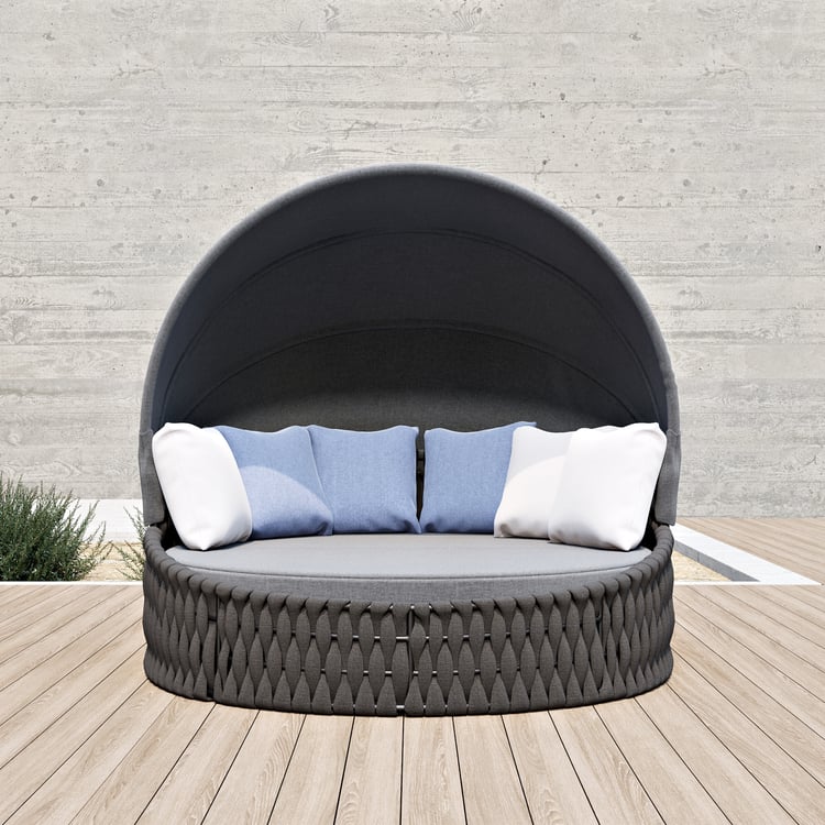Cocaro 2 Pieces Weather Proof and Foldable Sun Canopy Outdoor Daybed