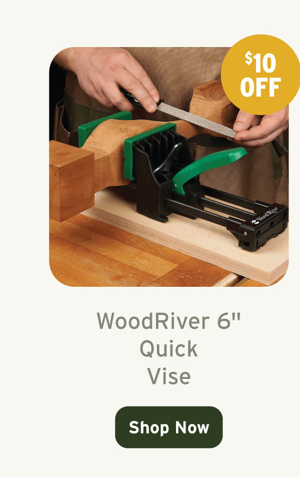 WoodRiver 6" Quick Vise
