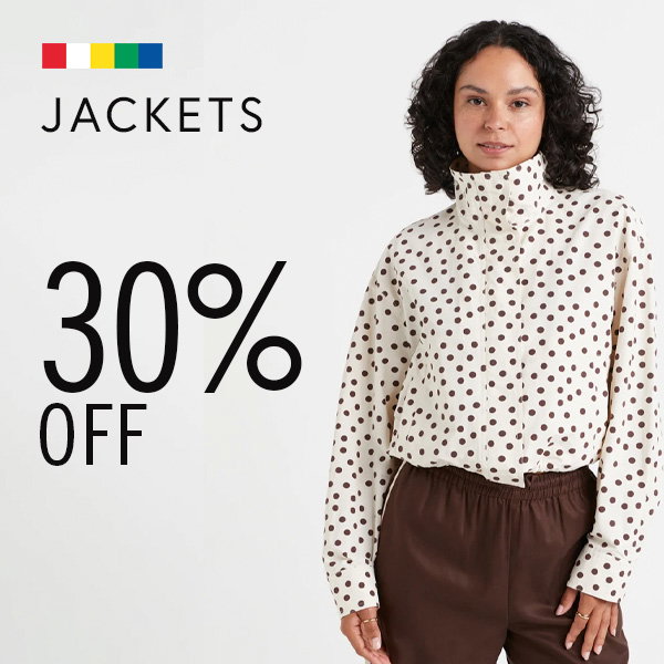 30% Off Jackets
