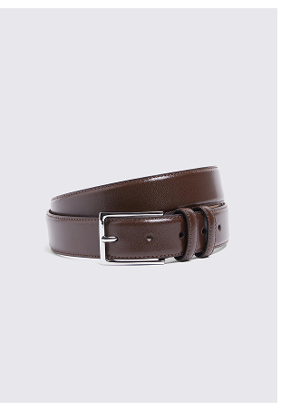 Classic Brown Leather Belt