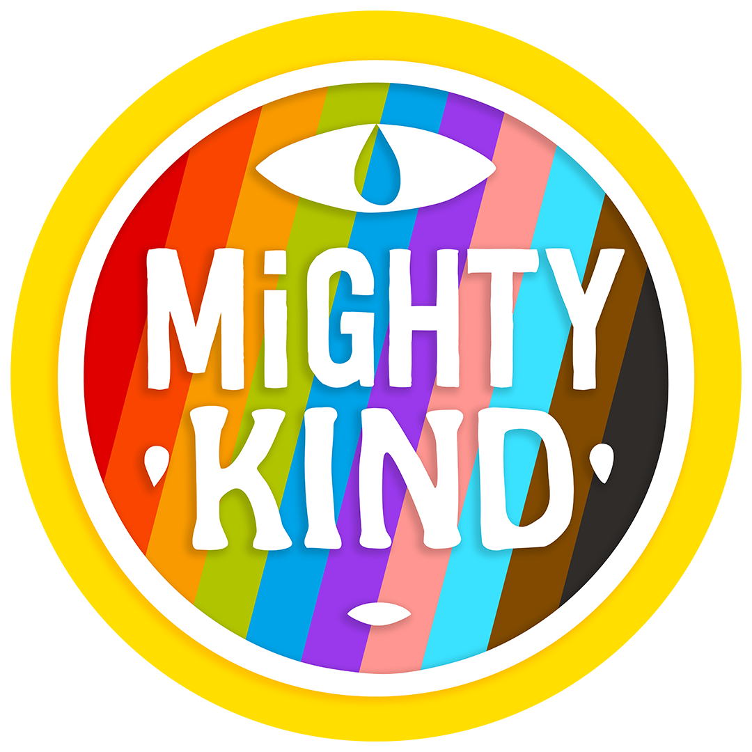 Image of Mighty Kind Pride Logo!