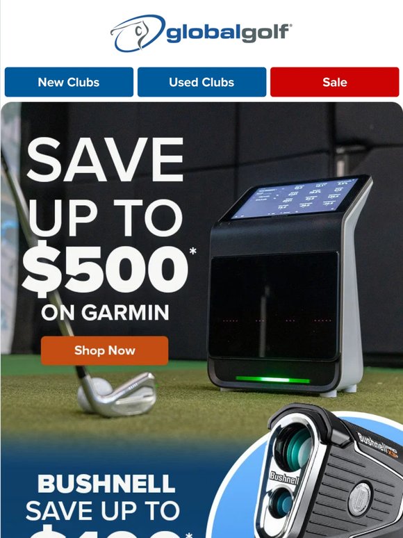 Upgrade Your Golf Tech & Save Big