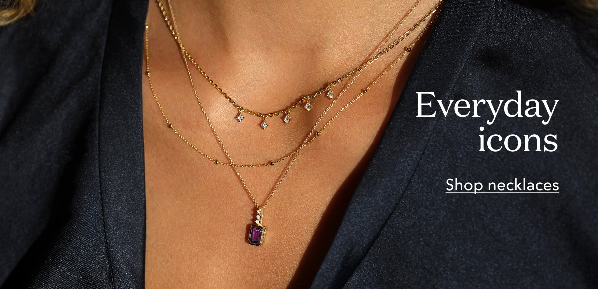 Everyday icons | Shop necklaces